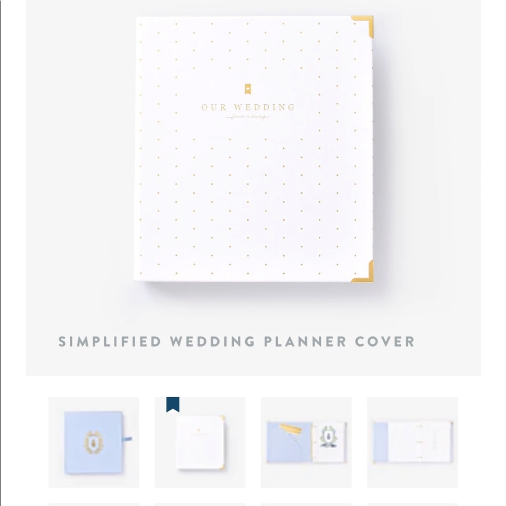 NIB Simplified Wedding Planner by Emily Ley